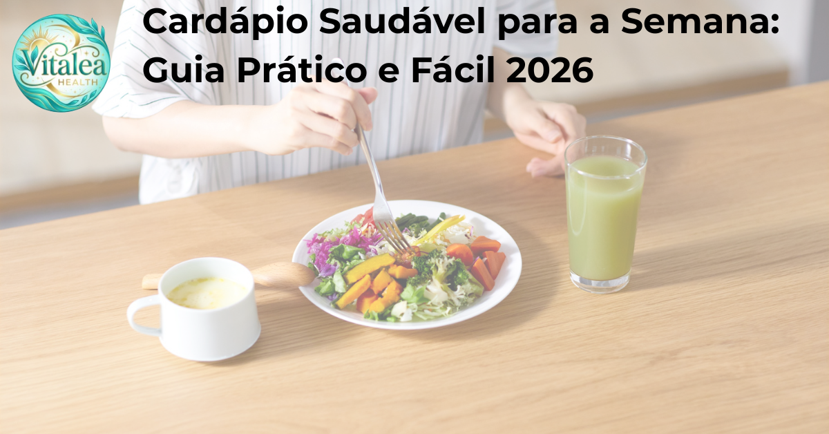 Cardápio Saudável para a Semana: Guia Prático e Fácil 2026